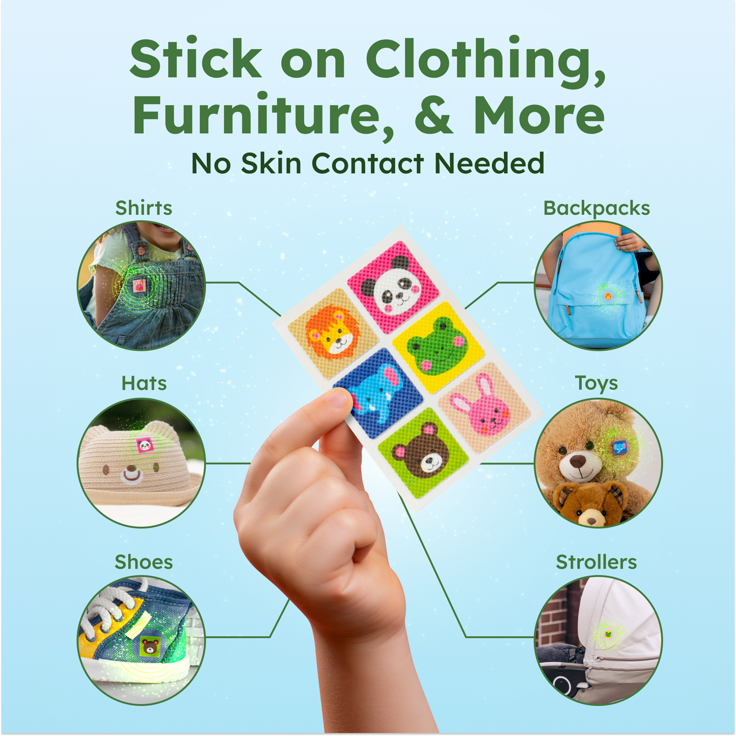 Squito Stickers for Kids
